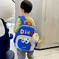 MOCHILA PARA NIÑOS PEQUEÑOS DINOSAURIO AZUL - Miniatura 3