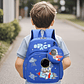 MOCHILA PARA NIÑOS PEQUEÑOS ASTRONAUTA SPACE - Miniatura 4