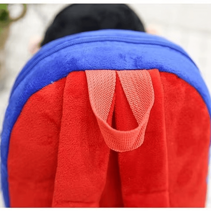 MOCHILA PARA NIÑOS PEQUEÑOS HOMBRE ARAÑA CON PELUCHE EXTRAIBLE 3