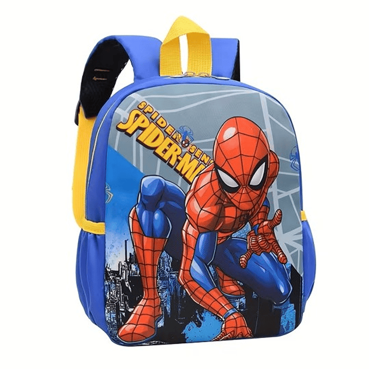 MOCHILA PARA NIÑOS PEQUEÑOS HOMBRE ARAÑA BASIC 4