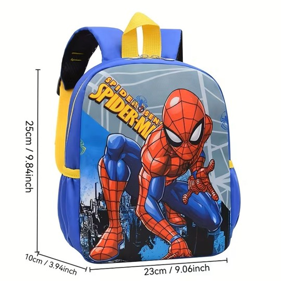 MOCHILA PARA NIÑOS PEQUEÑOS HOMBRE ARAÑA BASIC 7