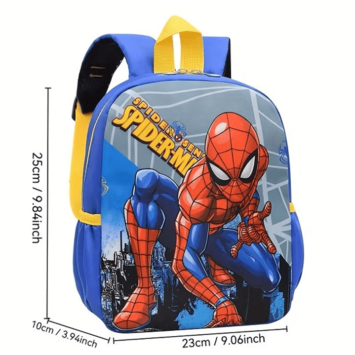 MOCHILA PARA NIÑOS PEQUEÑOS HOMBRE ARAÑA BASIC 7