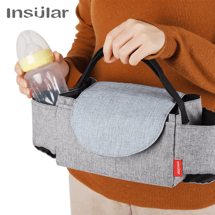 ORGANIZADOR  PARA COCHE INSULAR GRIS 3