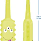 CEPILLO DE DIENTES DE BEBÉ A NIÑO PEQUEÑO DR BROWNS MONSTRUO VERDE - Miniatura 5