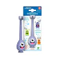 CEPILLO DE DIENTES DE BEBÉ A NIÑO PEQUEÑO DR BROWNS MONSTRUO MORADO - Miniatura 1