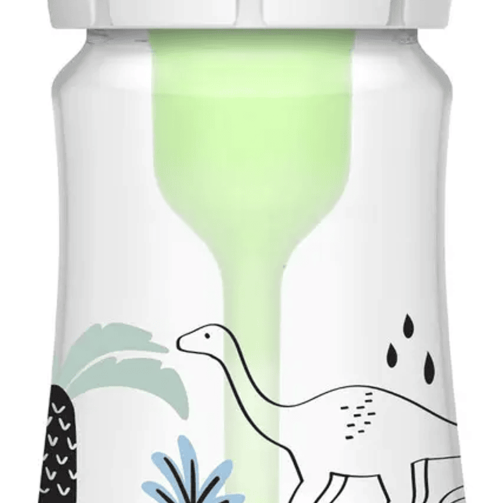 BIBERÓN OPTIONS+ BOCA ANCHA DR BROWNS POLIPROPILENO 9 OZ DINO 3