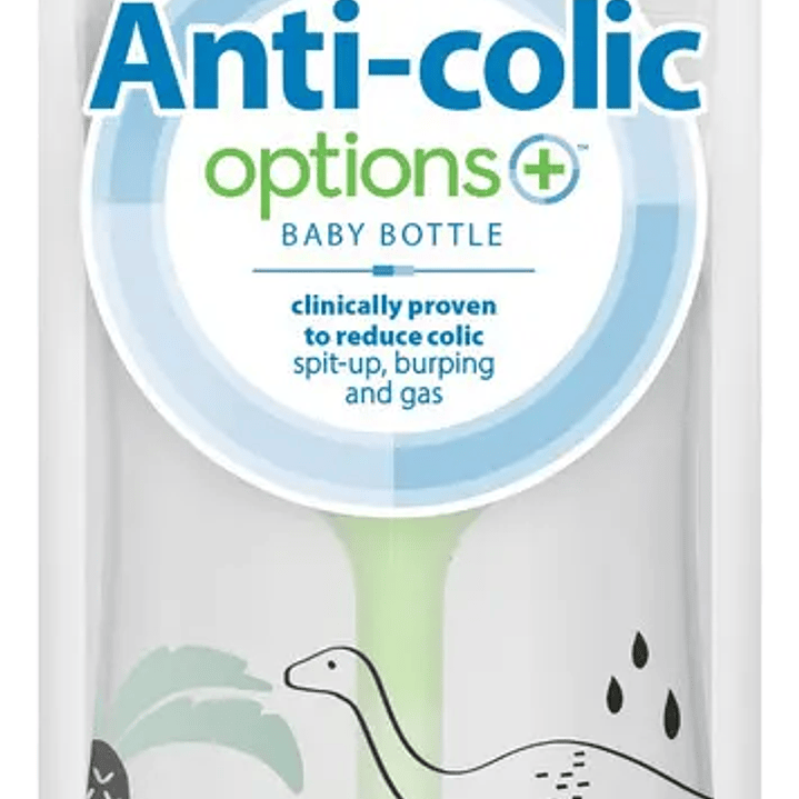 BIBERÓN OPTIONS+ BOCA ANCHA DR BROWNS POLIPROPILENO 9 OZ DINO 4