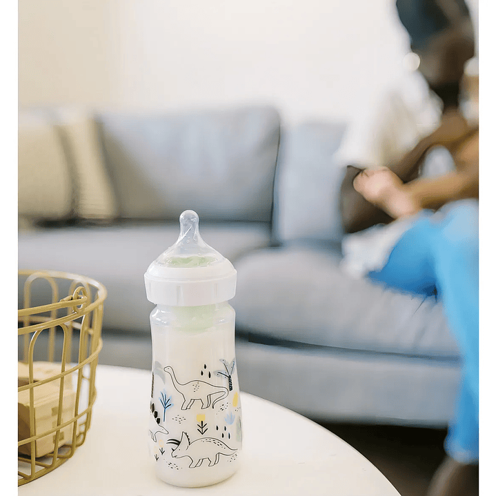 BIBERÓN OPTIONS+ BOCA ANCHA DR BROWNS POLIPROPILENO 9 OZ DINO 5