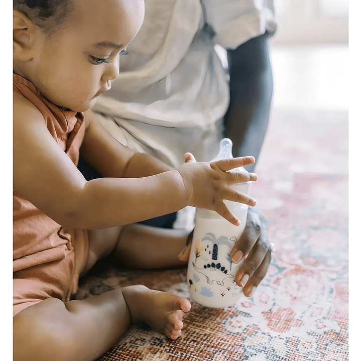 BIBERÓN OPTIONS+ BOCA ANCHA DR BROWNS POLIPROPILENO 9 OZ DINO 6