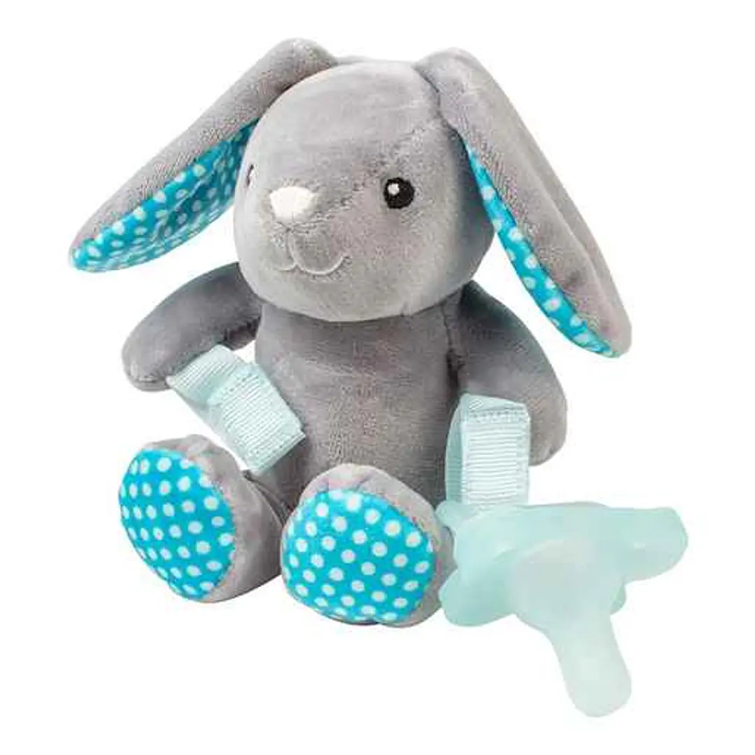 PELUCHE SUJETADOR DE CHUPONES CONEJO LOVEY 0-12M 2