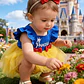 CONJUNTO NIÑA BLANCA NIEVES + LAZO 3-6 MESES - Miniatura 7