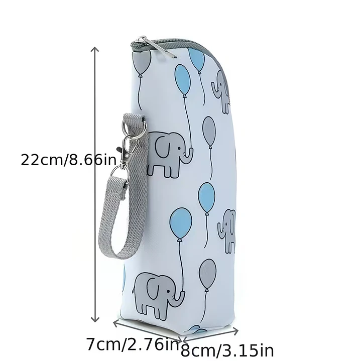 BOLSA TERMICA PARA BIBERONES ELEFANTES 2