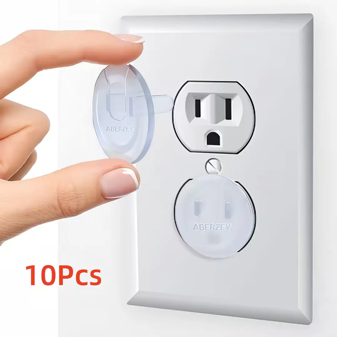 TAPONES DE SEGURIDAD PARA ENCHUFES X 10 UNIDADES 3