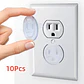 TAPONES DE SEGURIDAD PARA ENCHUFES X 10 UNIDADES - Miniatura 3