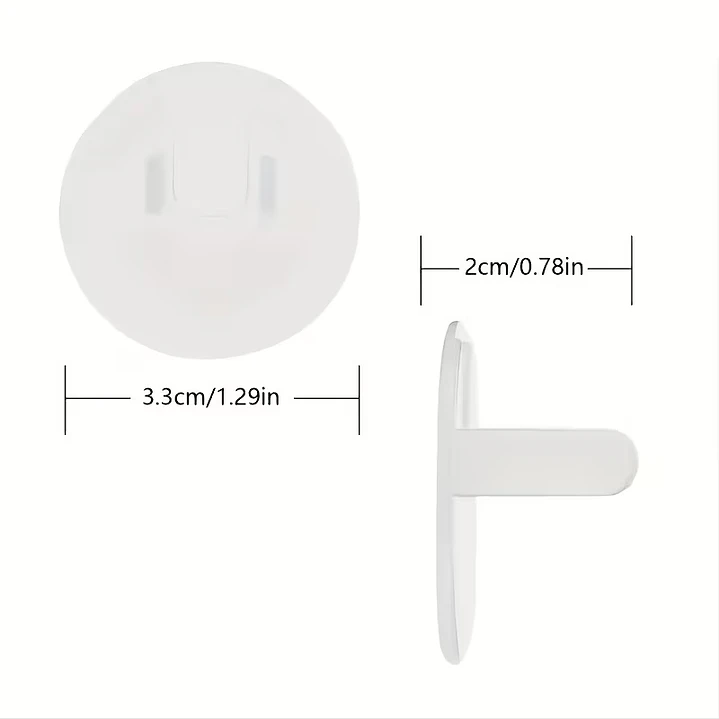 TAPONES DE SEGURIDAD PARA ENCHUFES X 10 UNIDADES 4