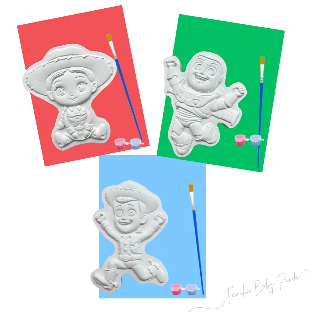 Kits de Figuras de Yeso para Pintar | Toy Story 2