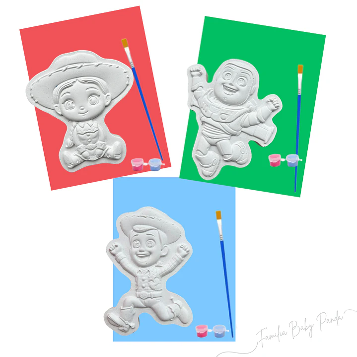 Kits de Figuras de Yeso para Pintar | Toy Story 2