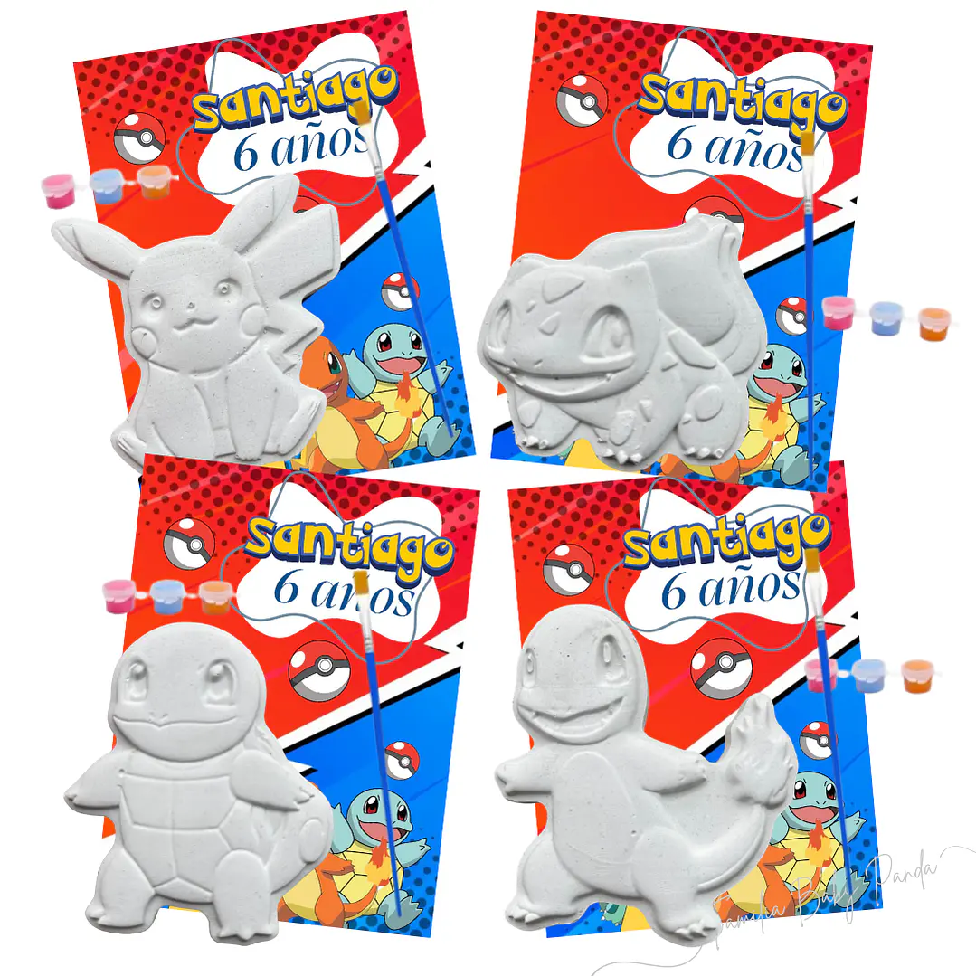 Kits de Figuras de Yeso para Pintar | Pokemón 1