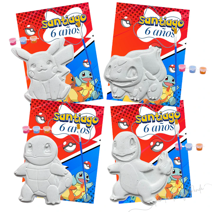 Kits de Figuras de Yeso para Pintar | Pokemón 1