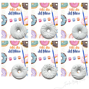 Kits de Figuras de Yeso para Pintar | Donuts