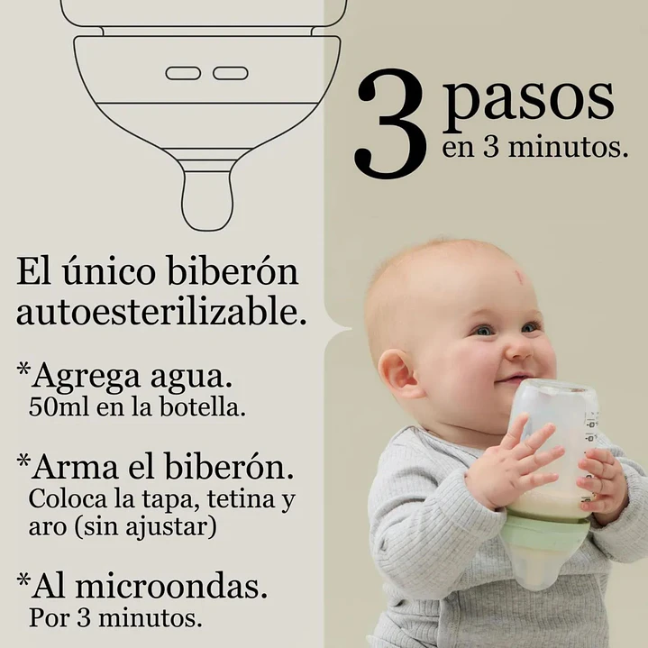 BIBERÓN NATURAL START 9OZ NIÑA X 2 UNIDADES -TOMMEE TIPPEE 4