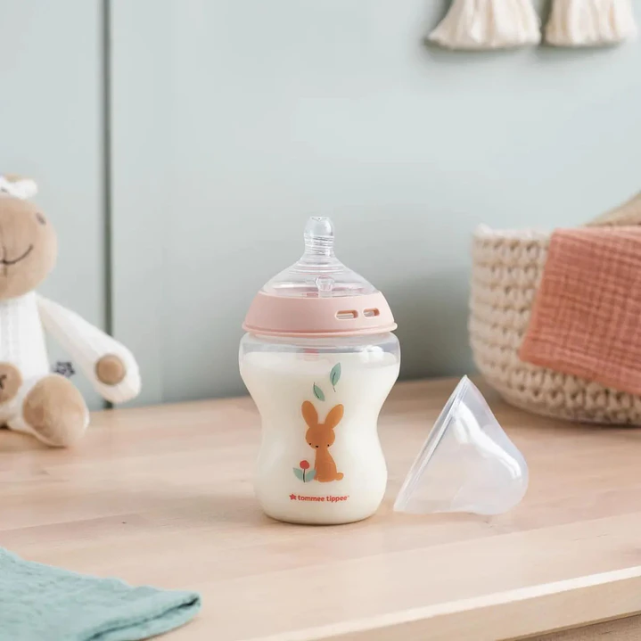 BIBERÓN NATURAL START 9OZ NIÑA X 2 UNIDADES -TOMMEE TIPPEE 5