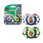 CHUPONES FUN STYLE 18-36M NIÑO X 2 UNIDADES - Miniatura 1