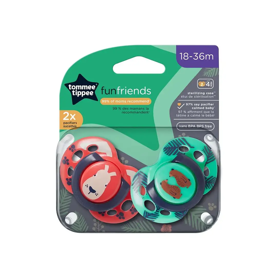 CHUPONES FUN STYLE 18-36M NIÑA X 2 UNIDADES 3