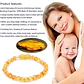 PULSERA AMBAR BALTICO PARA ADULTO LEMON - Miniatura 4