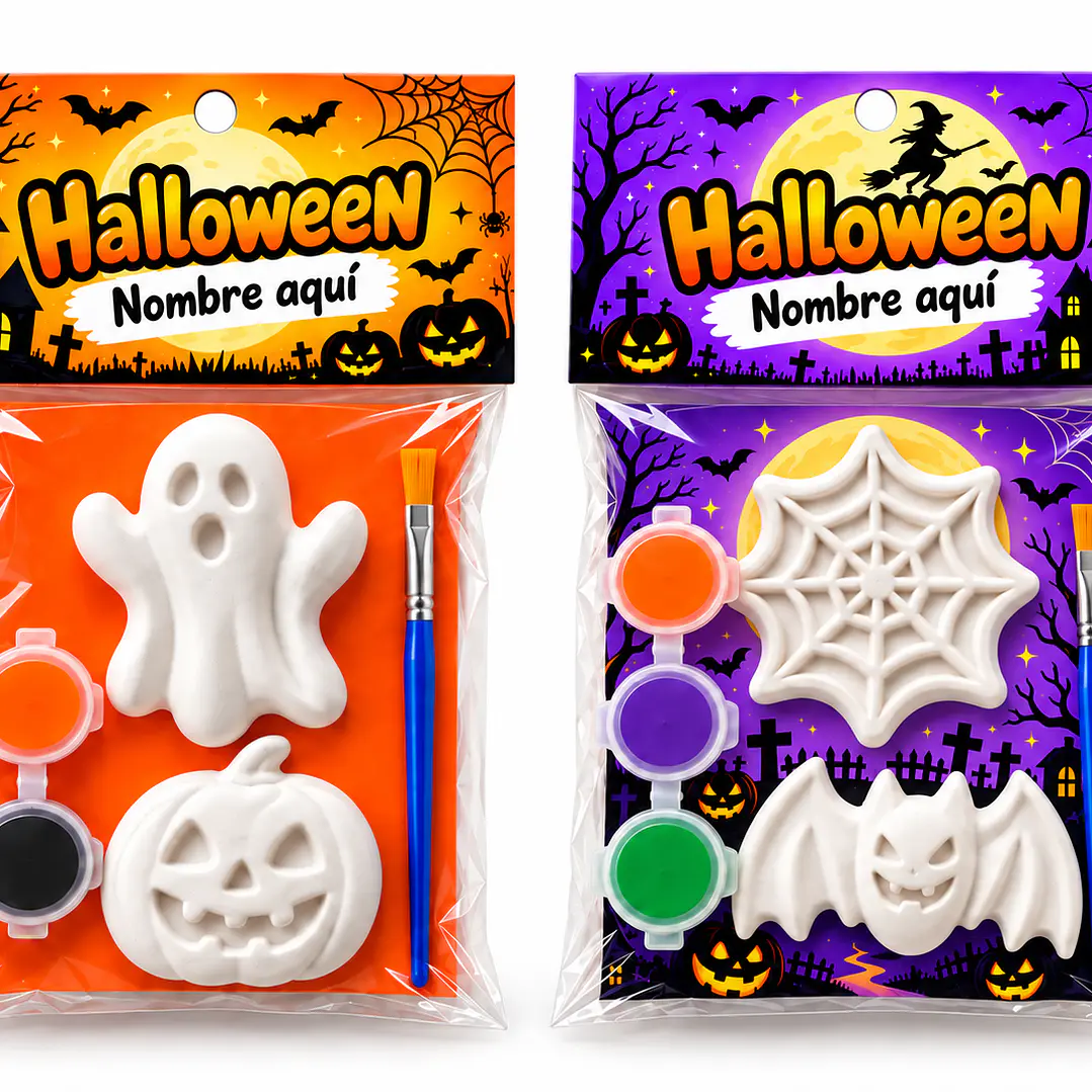 Kits de Figuras de Yeso para Pintar | Halloween 1