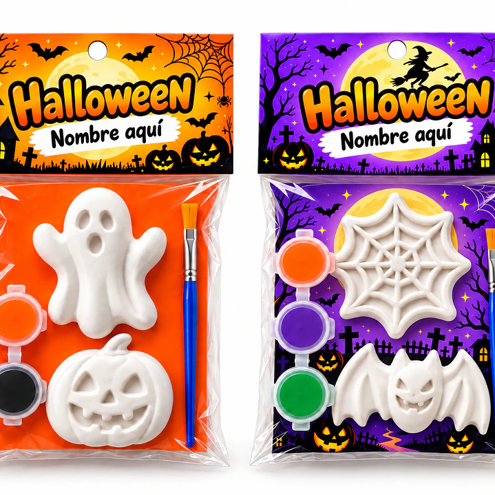 Kits de Figuras de Yeso para Pintar | Halloween 1
