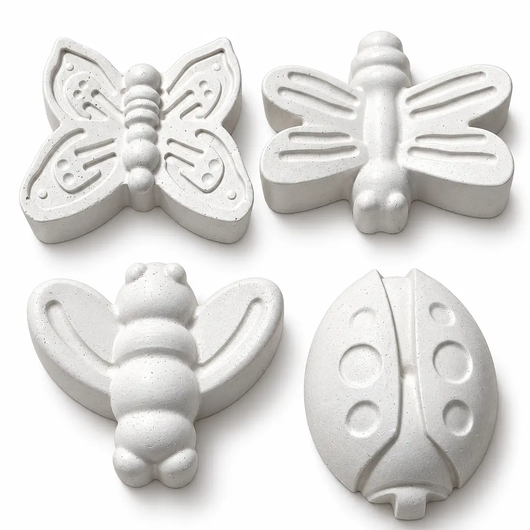 Kits de Figuras de Yeso para Pintar | Insectos y Flores 2