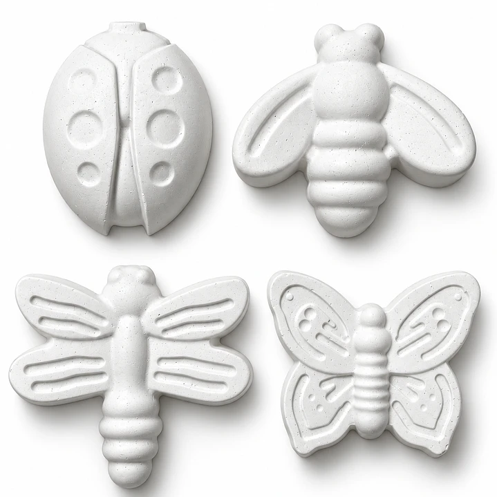 Kits de Figuras de Yeso para Pintar | Insectos y Flores 3