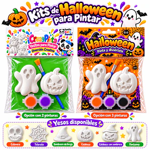 Kits de Figuras de Yeso para Pintar | Halloween