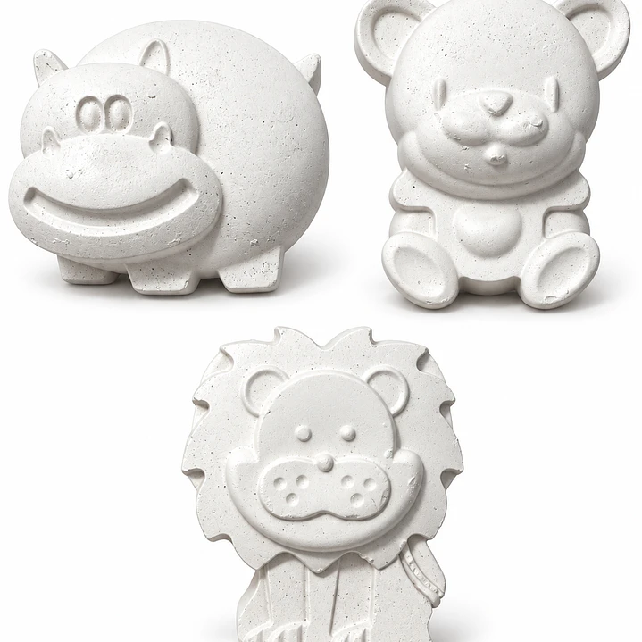 Kits de Figuras de Yeso para Pintar | Zoo 2