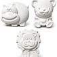 Kits de Figuras de Yeso para Pintar | Zoo - Miniatura 2