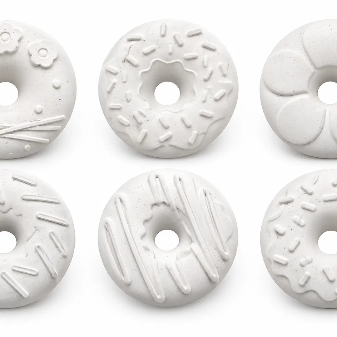 Kits de Figuras de Yeso para Pintar | Donuts 2