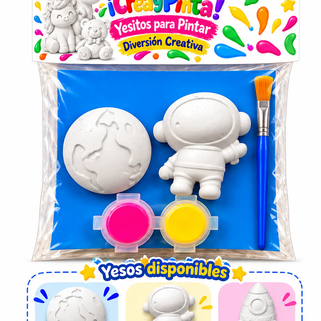 Kits de Figuras de Yeso para Pintar | Space 4