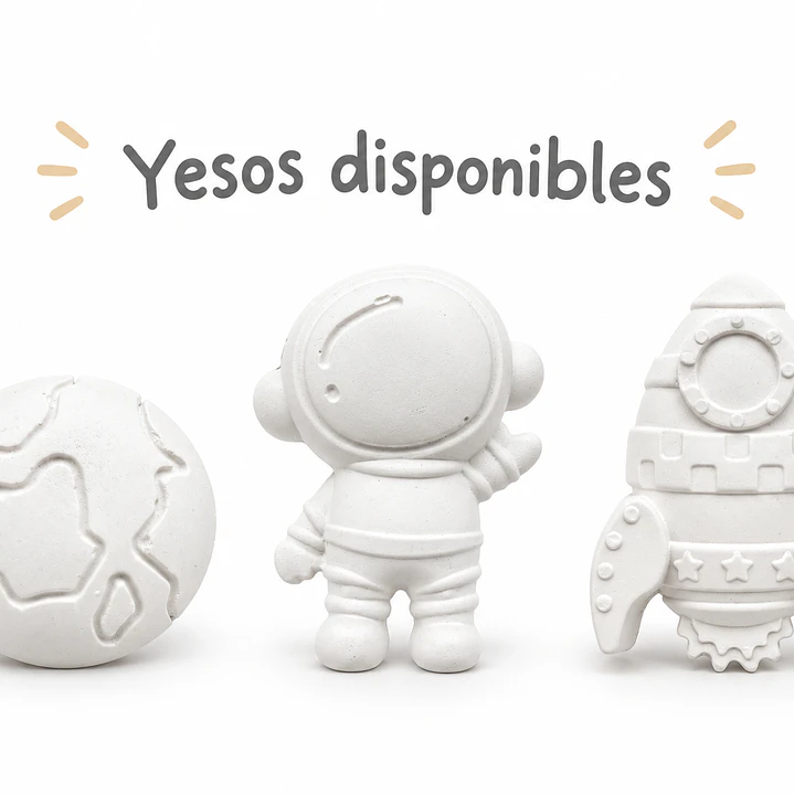 Kits de Figuras de Yeso para Pintar | Space 2