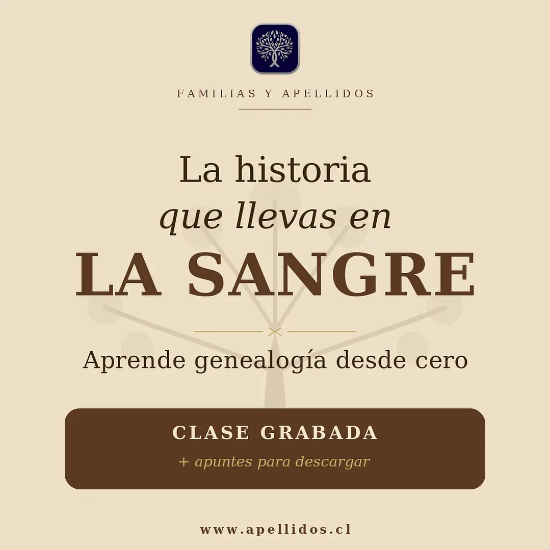 La historia que llevas en la sangre – Aprende genealogía desde cero 1