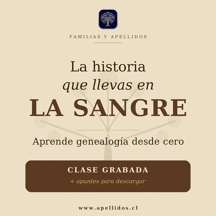 La historia que llevas en la sangre – Aprende genealogía desde cero 1