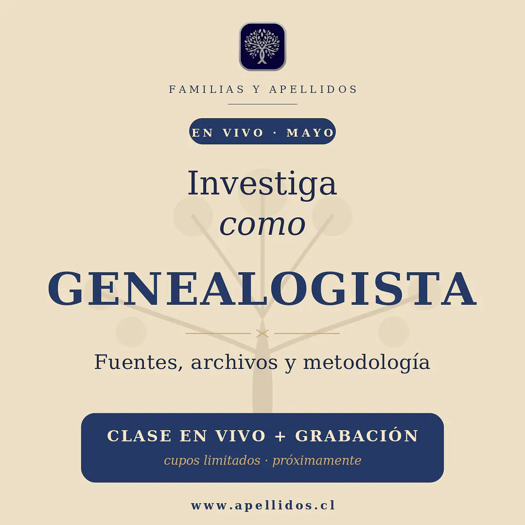 Investiga como genealogista - fuentes, archivos y metodología 1