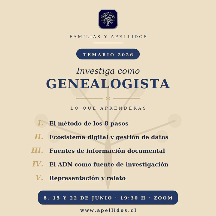 Investiga como genealogista - fuentes, archivos y metodología 3