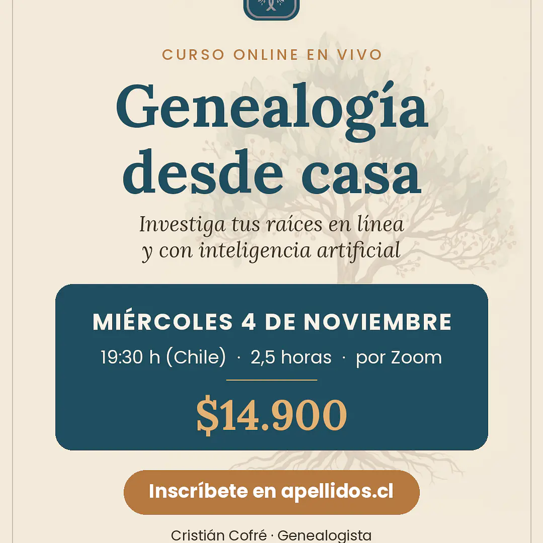 Genealogía desde casa 1