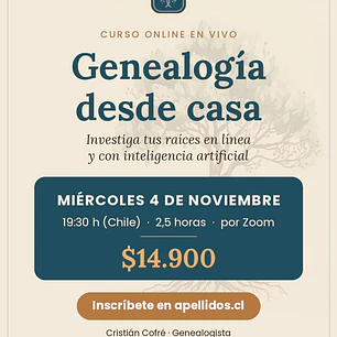 Genealogía desde casa