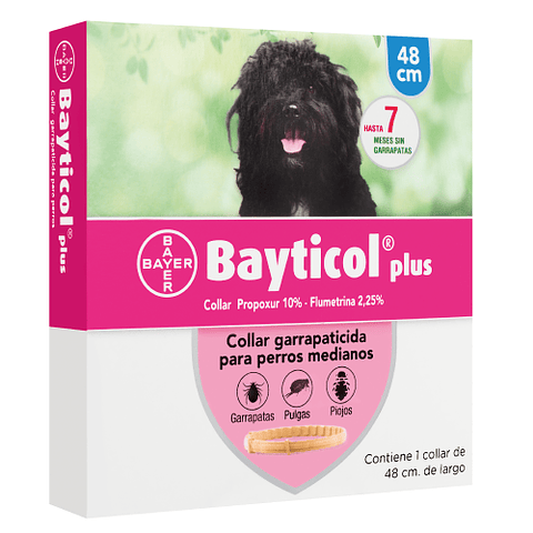 BAYTICOL PLUS PERROS MEDIANOS 48 CM.