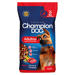 CHAMPION DOG ADULTOS MEDIANOS Y GRANDES 18 K.