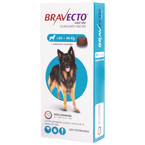 BRAVECTO 20 - 40 K.