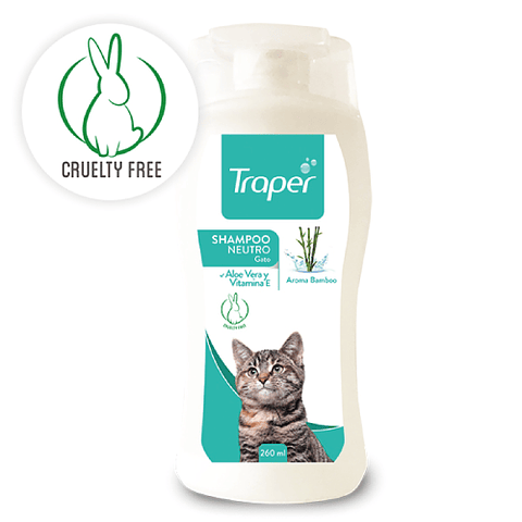 SHAMPOO NEUTRO GATO 260 ML.