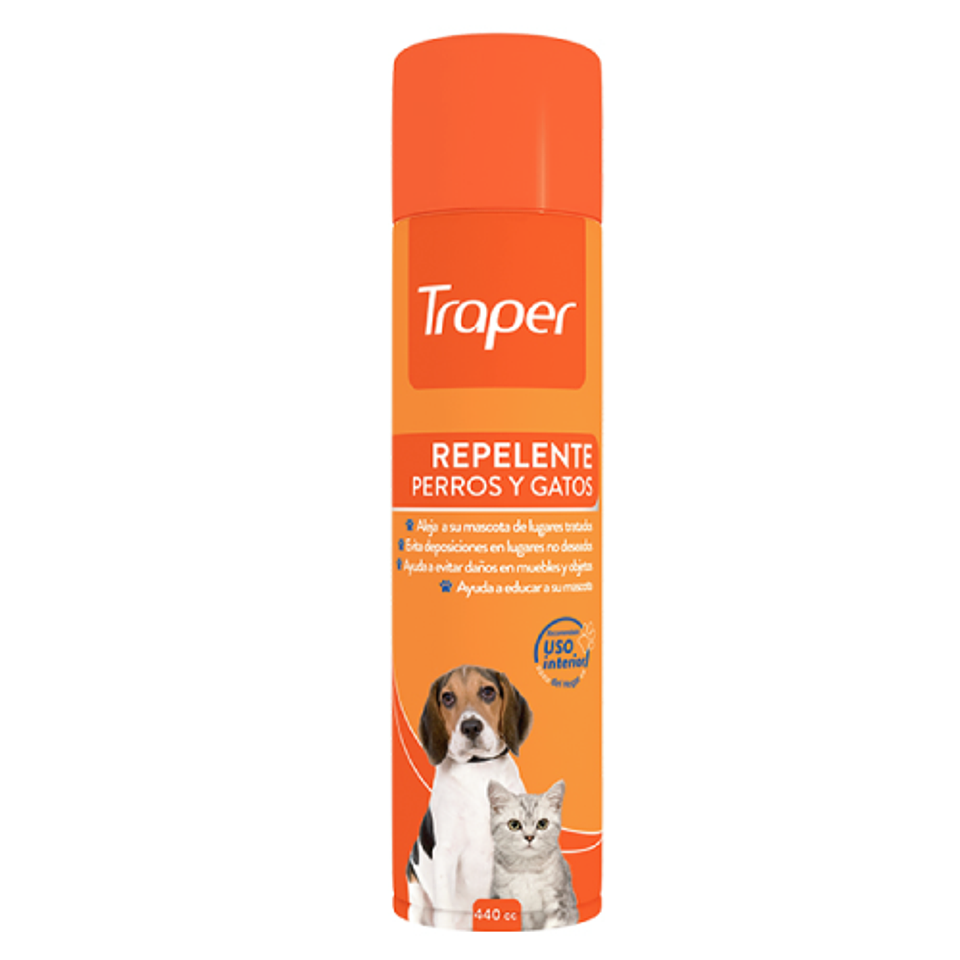 REPELENTE AEROSOL PERROS Y GATOS 440 ML. 1